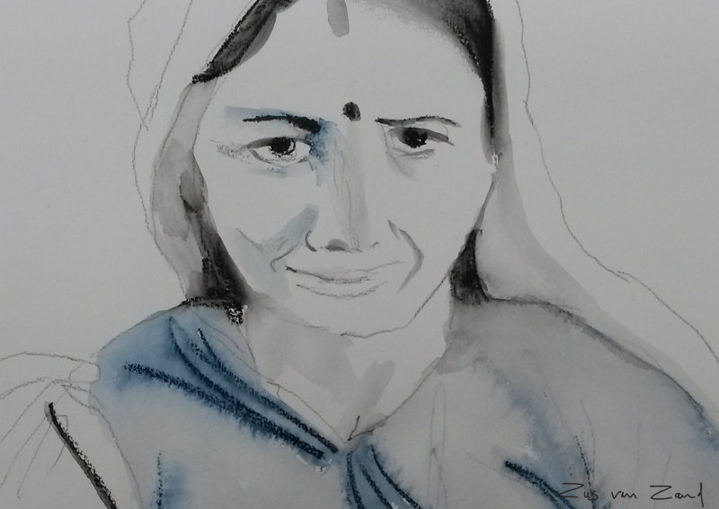 Vrouw uit Kutch, India
