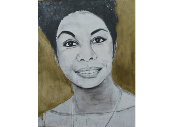 Nina Simone by Zus van Zand